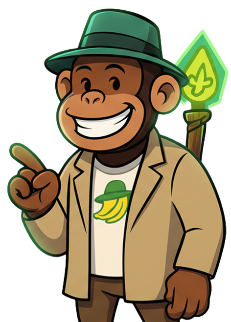 Decorative character on the right